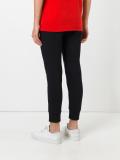 ribbed knee panel track pants