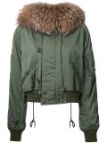 fur collar bomber jacket 