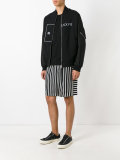 striped shorts