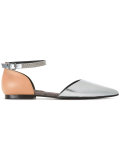 high shine ballerinas 
