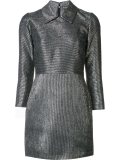 metallic effect dress