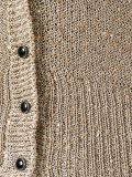 knit buttoned cardigan 