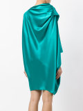 draped dress
