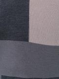 colour block v neck jumper