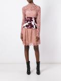 floral corset lace dress