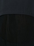 layered panel sweatshirt 