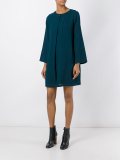 inverted pleat dress
