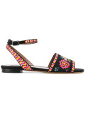 Petal flat sandals