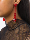 long stoned earrings 