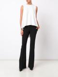 sleeveless high low top