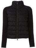 padded front knit jacket