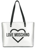logo print shoulder bag