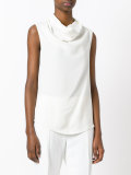 roll neck blouse 
