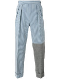 striped tailored pants 