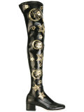 sequins stars boots 