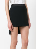 elongated back straight skirt