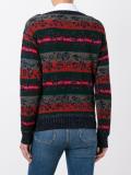 striped intarsia jumper
