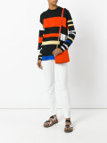 stripe panel jumper