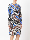 wheels print dress 