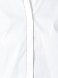 band collar shirt
