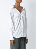 belt sleeves shirt