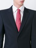 geometric print neck tie