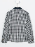 checked blazer 