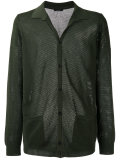 perforated detail cardigan 