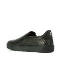stars embossed slip-on sneakers