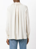 pleated collar blouse 