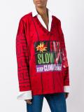 'Act Fast Slow Down'套头衫