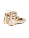 Mini Belgravia lace-up flats