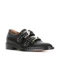studded Oxford shoes
