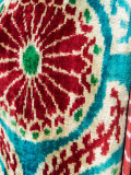 patterned maxi dress