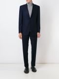 striped two-piece suit