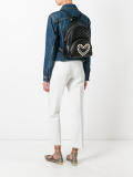 quilted backpack