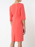 cropped sleeve dress