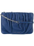 gathered crossbody bag