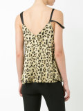 leopard print cami top
