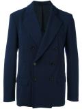 double-breasted blazer