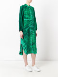 gradient shirt dress
