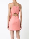 cut-out back dress