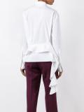 'Frill Front Collared' shirt