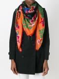 parrot print scarf