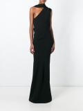 one shoulder gown 