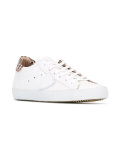leopard print lace-up sneakers
