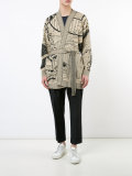 Hanten Hokusai Mandala cardigan
