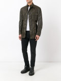 wax belted jacket