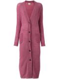 long knitted cardigan