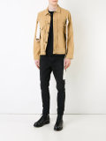 front strap buttoned jacket